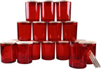 SHOWIN Thick Candle Jars for Making Candles 16 Pcs, 7 OZ Empty Jars by Showin