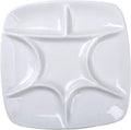 MEEDEN 7-Well Square White Porcelain Artist Paint Palette by MEEDEN