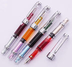 Lanxivi 4 x Yongsheng 3008 Fountain Pen Upgrated Fine Nib, Piston Filling by LanxiviDirect