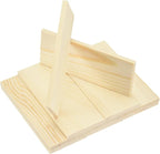 MECCANIXITY 10Pcs Wood Strips Slats, 3/16" x 1‑5/8" x 4" Thin Wood Sticks Flat by MECCANIXITY