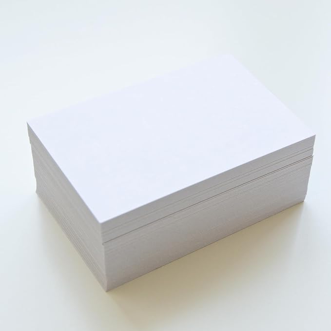 100 Sheets White Cardstock 4" x 6" Thick Paper - Image 5
