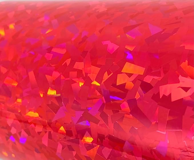 Holographic Crystal Sign Vinyl, HOLOCRYSTAL self-Adhesive Plastic - Image 2