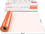 HTVRONT HTV Vinyl Rolls Heat Transfer Vinyl - Image 7