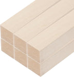 MECCANIXITY 6pcs Wood Sticks, 7/8"x 7/8" x 15" Rectangle Wooden Cube Wood by MECCANIXITY