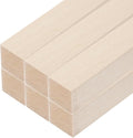 MECCANIXITY 6pcs Wood Sticks, 7/8"x 7/8" x 12" Rectangle Wooden Cube Wood by MECCANIXITY