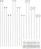FIVEIZERO 900 PCS Eye Pins and Flat Head Pins by FIVEIZERO