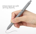 Ddaowanx Gel Pens, 0.5mm Fine Point Quick Dry Black Ink Pens Retractable - Image 4