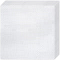 10 PCS White Aida Cloth 14 Count Cross Stitch Fabric | Pre-Cut Squares Fabric by Nitelemn