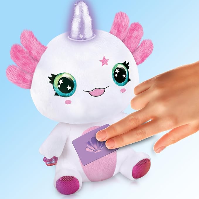 Canal Toys Airbrush Plush Light Up Axolotlcorn - Image 8
