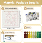 Doodlream Sunflower DIY Punch Needle Embroidery Kit - Image 2