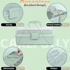 TERGOO 12.5in 3-Layer Multipurpose Craft Organizers and Storage - Image 6