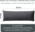 DOWNCOOL Large Body Pillow Insert- Breathable Full Body Pillow - Image 6