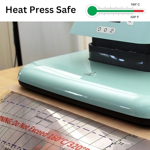 Heat Press Safe T-Shirt Ruler Guide, Neck and Chest Placement - Image 2