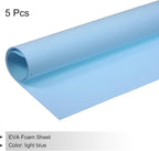 MECCANIXITY EVA Foam Sheets Light Blue 19.7 Inch x 35.4 Inch 1mm Thick Crafts - Image 3
