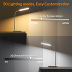 LEPOWER Desk Lamp, 800LM LED for Home Office, True Eye-Caring for Reading | 50 - Image 5