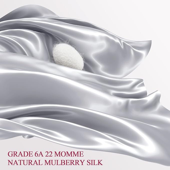 100% Silk Pillow Cases Standard Size Mulberry Silk Pillowcase - Image 2