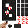 Pre-Cut Magnet Tape Strip, Thin Magnetic Squares by CHUNNIAOUSMARKET