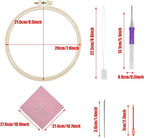 Allazone 3 Set Punch Needle Embroidery Kits, Punch Needle Kits - Image 2