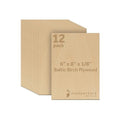 Baltic Birch Plywood, 3 mm 1/8 Craft Wood, B/BB Grade Baltic Birch Sheets by Woodpeckers