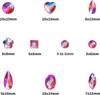 1000 Pcs Crystal AB Colorful Jewels Gems - Image 2
