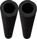 AMZQNART 2Pcs EVA Foam 6mm, Cosplay Foam 39x59 inch Black, High Density 90 kg/m³ by AMZQNART