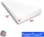 FoamTouch High Density Upholstery Foam, 1.79LB Density-45LB ILD, Made in USA – - Image 2