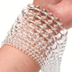 Zenkeeper 116 Pcs Clear Quartz Beads - Image 5