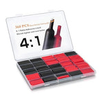 4:1 Ratio Dual Wall Heat Shrink Tubing Kit 360 PCS, Adhesive Lined, Marine by HRYSPN
