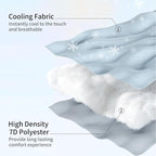U-Shaped Pregnancy Pillow for Sleeping, Full Body Support for Back, HIPS & Belly - Image 5