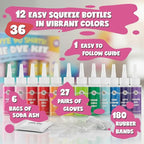 DOODLE HOG Tie Dye Kit for Kids & Adults - Image 2