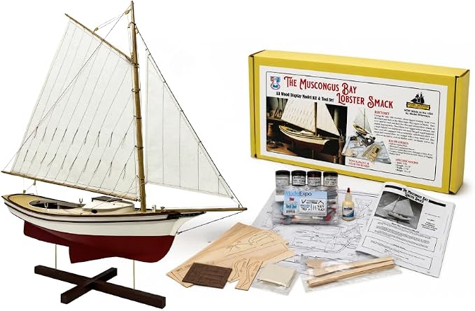 Complete Wooden Model Ship Kit by ModelExpo