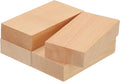 MECCANIXITY 4Pcs Basswood Carving Block, 0.8"x2"x4" Square Wooden Dowels Blocks by MECCANIXITY