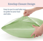 BEDELITE Satin Pillowcase for Hair and Skin, Super Soft and Cooling Similar to - Image 6