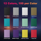 1200 Pack Card Sleeves, Matte Dual Trading Card Sleeves - Image 2
