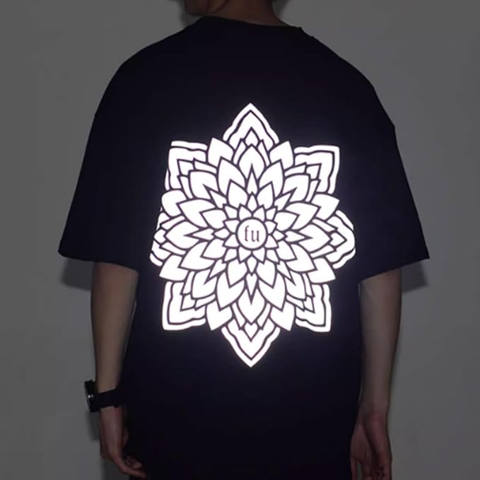 guangyintong Reflective White Heat Transfer Vinyl HTV Rolls - Image 6