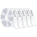 Ohayooz 5 Rolls Extra Strong Double Sided Tape Heavy Duty Removable | Total by MakeYourLifeBetter