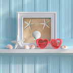 HappyFiller 14 PCS White Natural Scallop Seashells Decorative Starfish | Sea - Image 5
