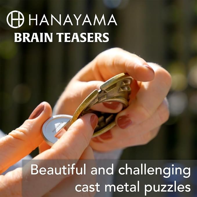 BePuzzled | Enigma Hanayama Metal Brainteaser Puzzle Mensa Rated Level 6 - Image 5