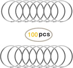 KINGFOREST 100-Pack Split Key Rings - Image 4