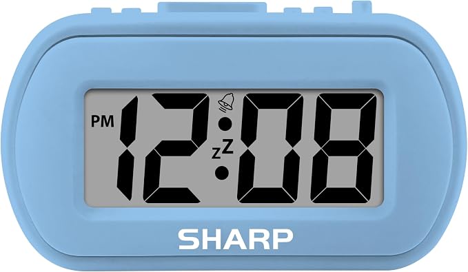 Sharp Digital Alarm Clock – Tactile Case by SHARP
