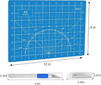 39 Pcs Rotary Cutter Set Blue - Image 4