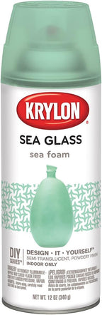 Krylon K09055007 Sea Glass Paint, Sea Foam, 12 Ounce by Krylon%C2%AE