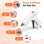 Katerk 3.7V Cordless Hot Glue Gun Kit - Image 6