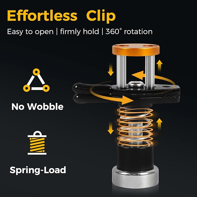 Helping Hands Clamp Metal, Adjustable Third Hand Soldering Holder Stand - Image 4