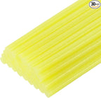 uxcell 30pcs Full Size Hot Glue Gun Sticks 8-inch x 0.27-inch High Sticky Small by uxcell