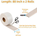 Felt Strips with Adhesive Backing – Furnigear Heavy Duty Cuttable Felt Tape - Image 2