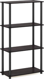 Furinno Turn-N-Tube 4-Tier Multipurpose Shelf Display Rack, Round Tubes - Image 6