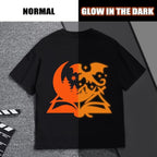 HTVVETUR Glow in The Dark HTV Heat Transfer Vinyl Roll 12 Inch by 20 Feet Iron - Image 5