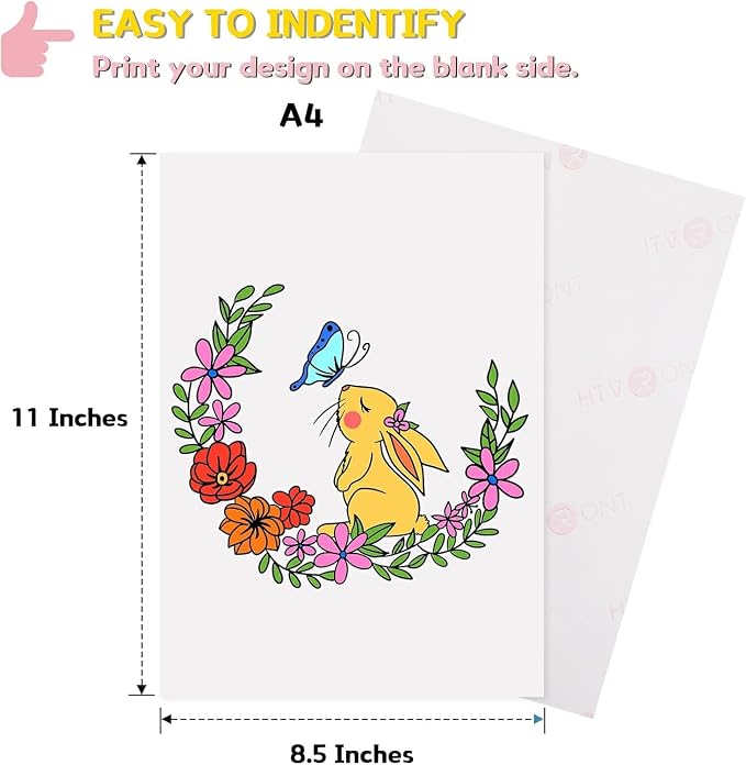HTVRONT Heat Transfer Paper for T Shirts - Image 4