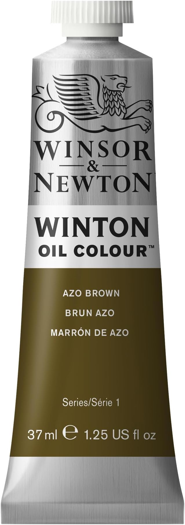 Winsor & Newton Winton Oil Color, 37ml Tube, Azo Brown - Image 12